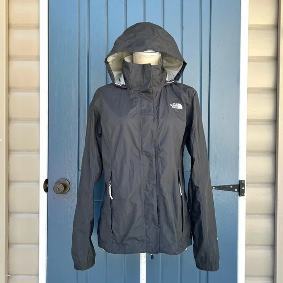 North Face Women Windbreaker HYVENT Jacket Size Medium - Picture 2 of 10